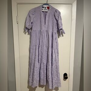 English Factory Purple Dress